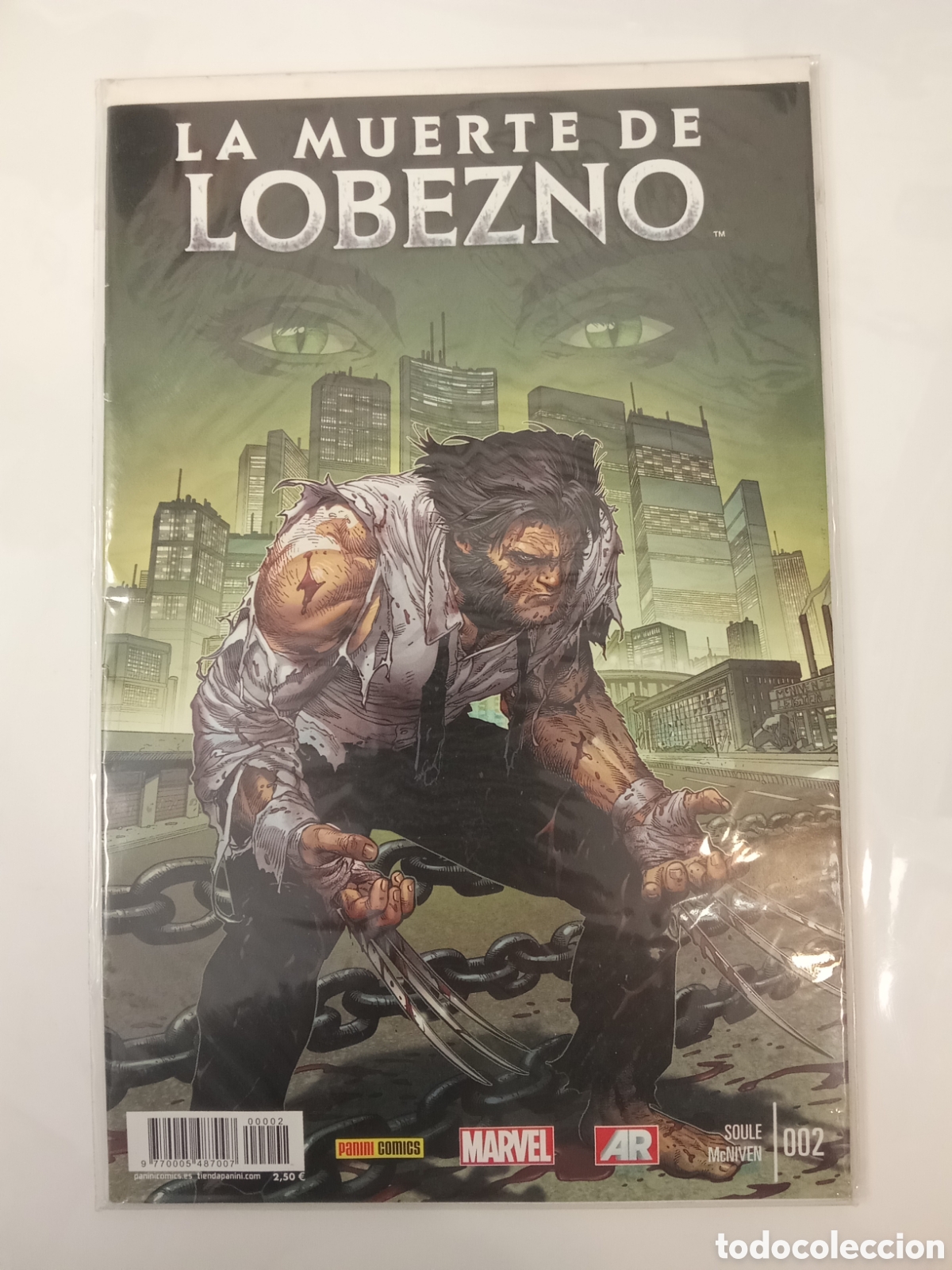 C&oacute;mics: LA MUERTE DE LOBEZNO 1,2,3 Y 4 MARVEL PANINI - Foto 2