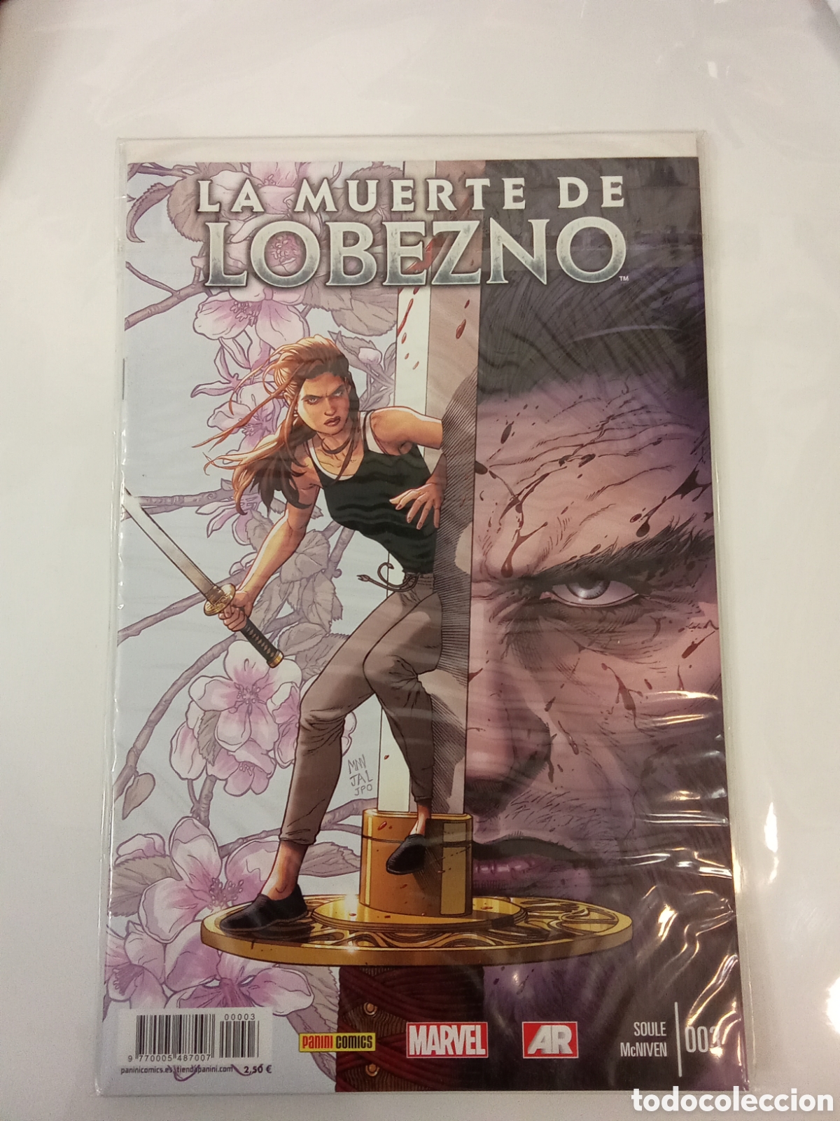 C&oacute;mics: LA MUERTE DE LOBEZNO 1,2,3 Y 4 MARVEL PANINI - Foto 3