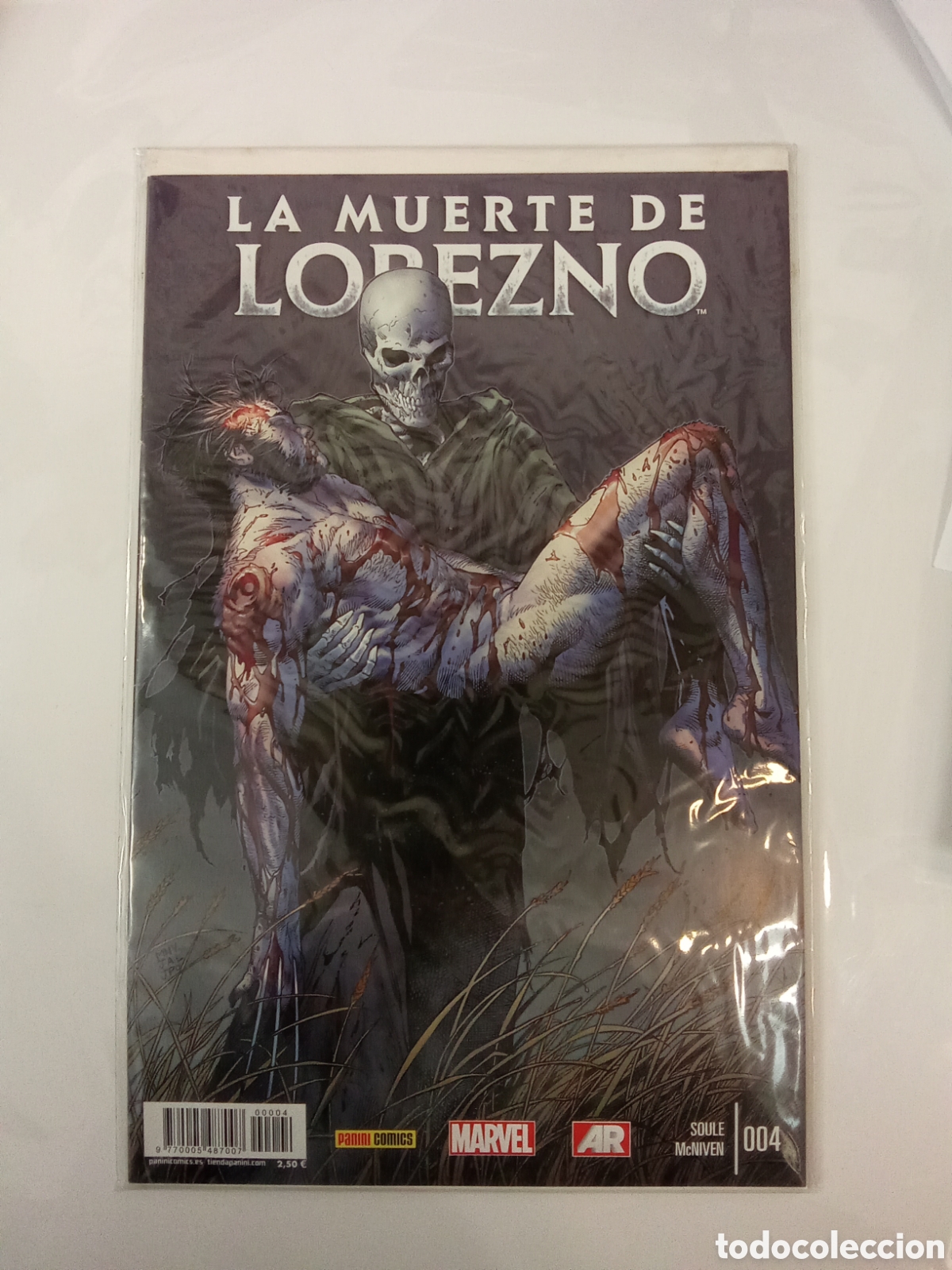 C&oacute;mics: LA MUERTE DE LOBEZNO 1,2,3 Y 4 MARVEL PANINI - Foto 4