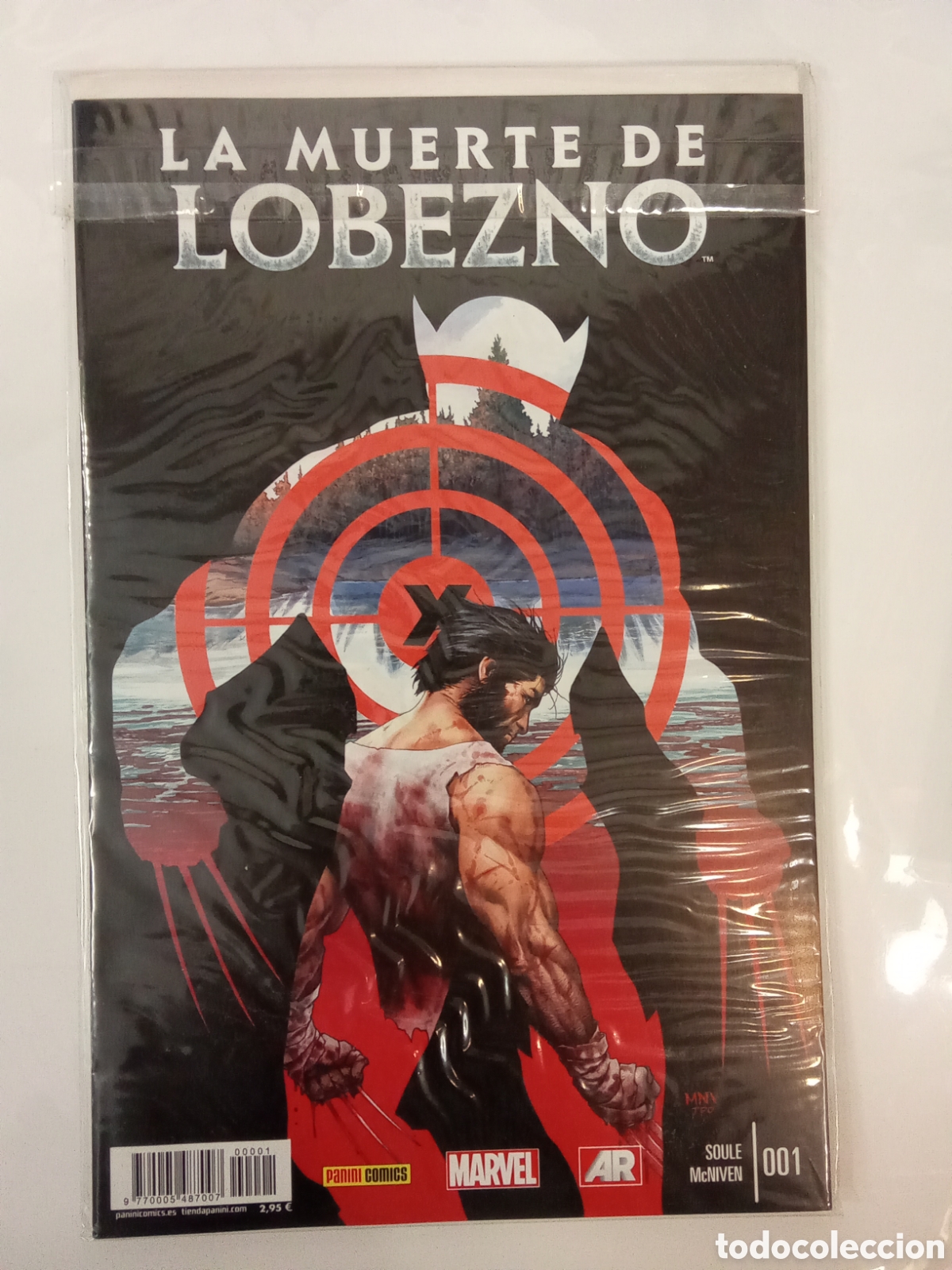 C&oacute;mics: LA MUERTE DE LOBEZNO 1,2,3 Y 4 MARVEL PANINI - Foto 1