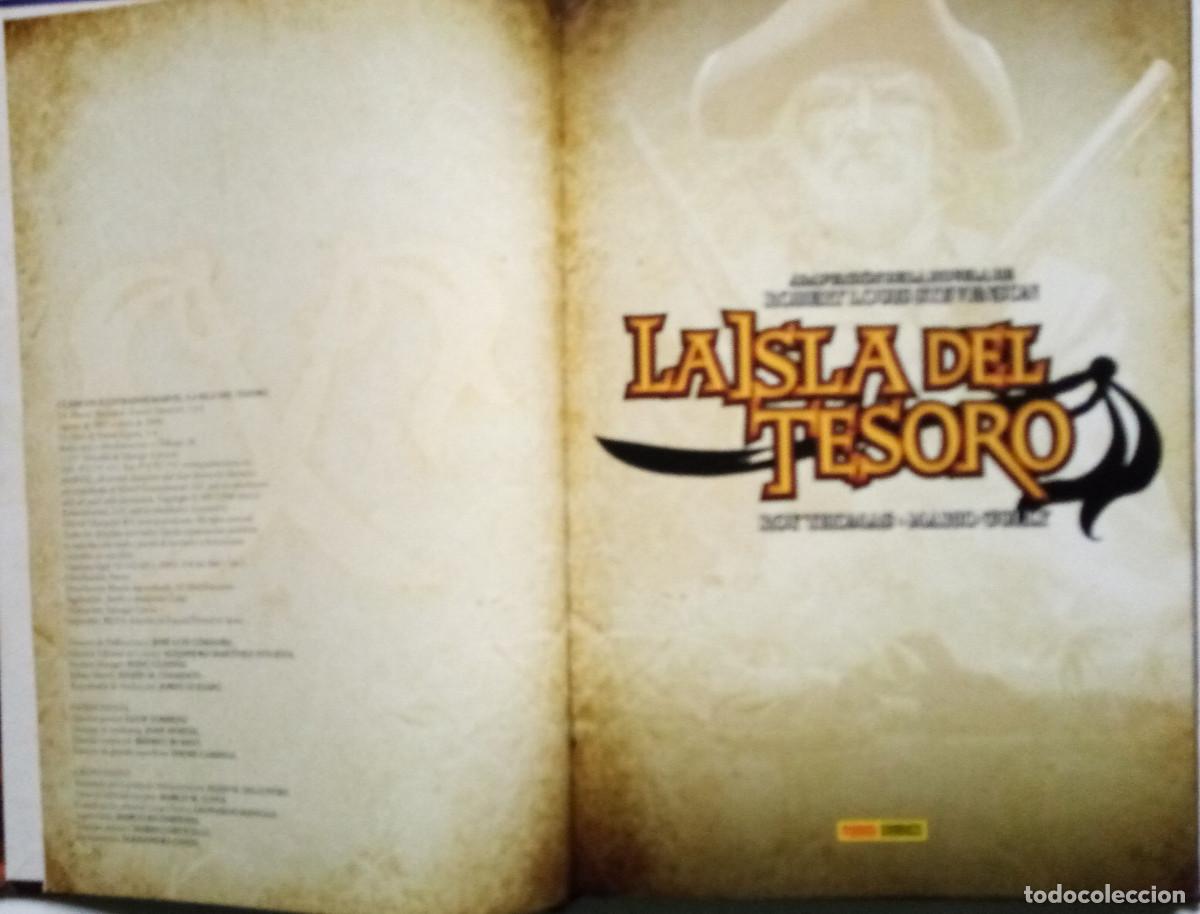 C&oacute;mics: La isla del tesoro. Robert Louis Stevenson. Roy Thomas, Mario Gully. Panini Comics. Marvel - Foto 3