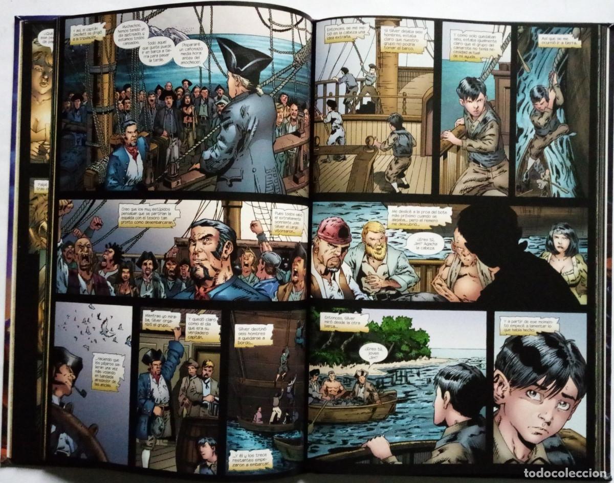 C&oacute;mics: La isla del tesoro. Robert Louis Stevenson. Roy Thomas, Mario Gully. Panini Comics. Marvel - Foto 5