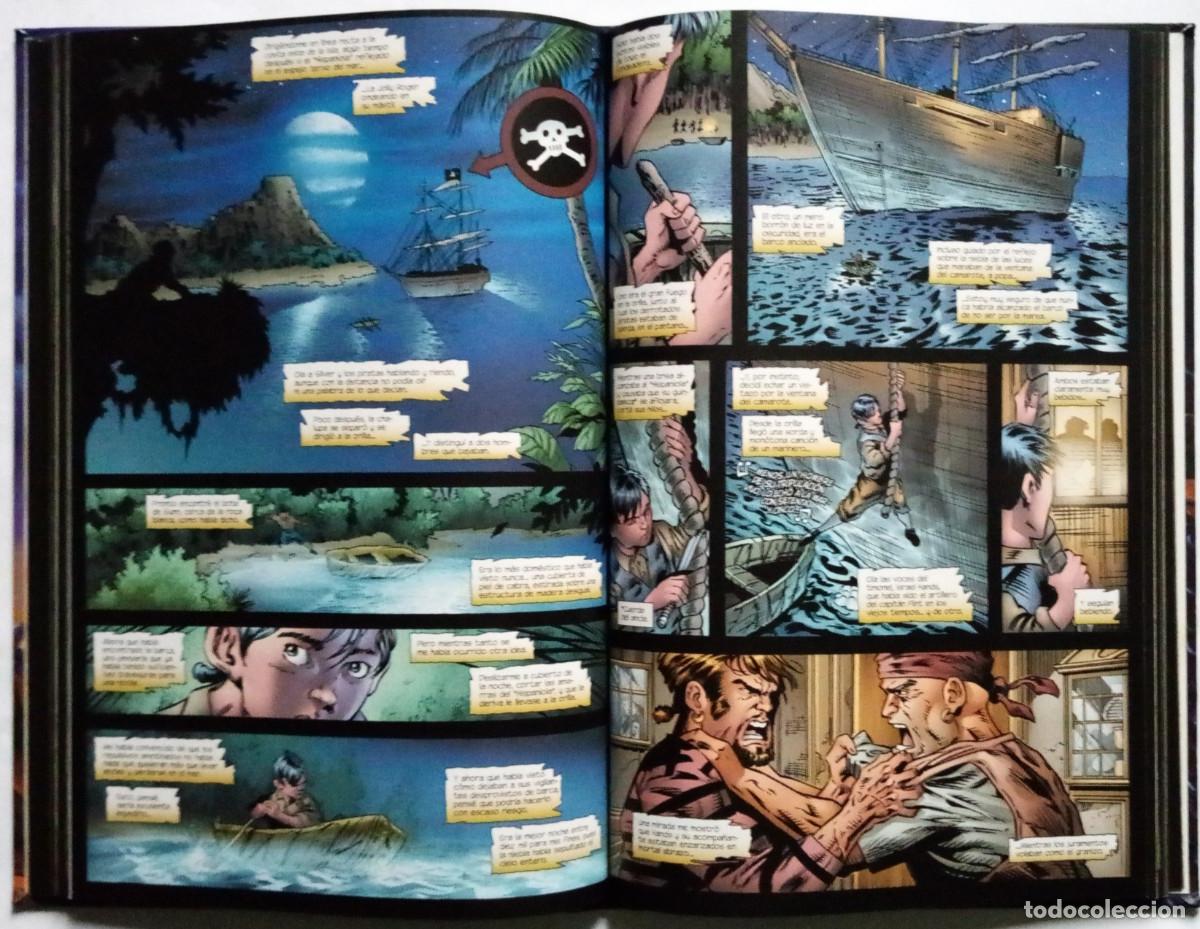 C&oacute;mics: La isla del tesoro. Robert Louis Stevenson. Roy Thomas, Mario Gully. Panini Comics. Marvel - Foto 6