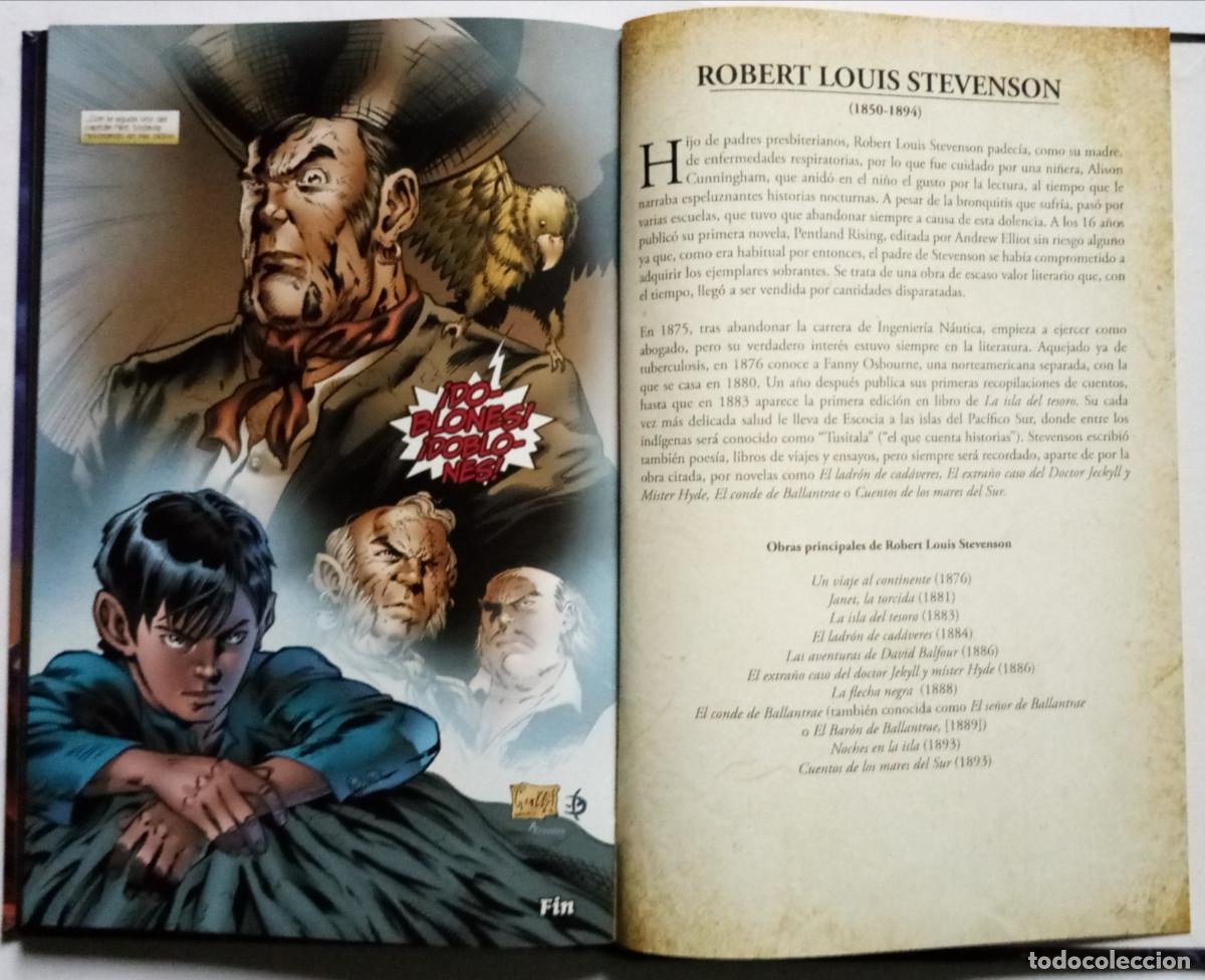 C&oacute;mics: La isla del tesoro. Robert Louis Stevenson. Roy Thomas, Mario Gully. Panini Comics. Marvel - Foto 8