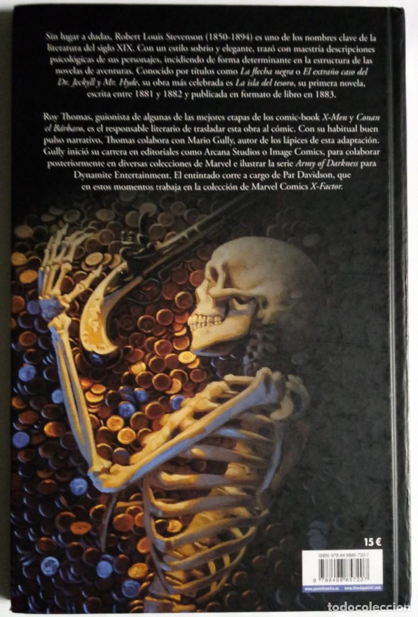 C&oacute;mics: La isla del tesoro. Robert Louis Stevenson. Roy Thomas, Mario Gully. Panini Comics. Marvel - Foto 9