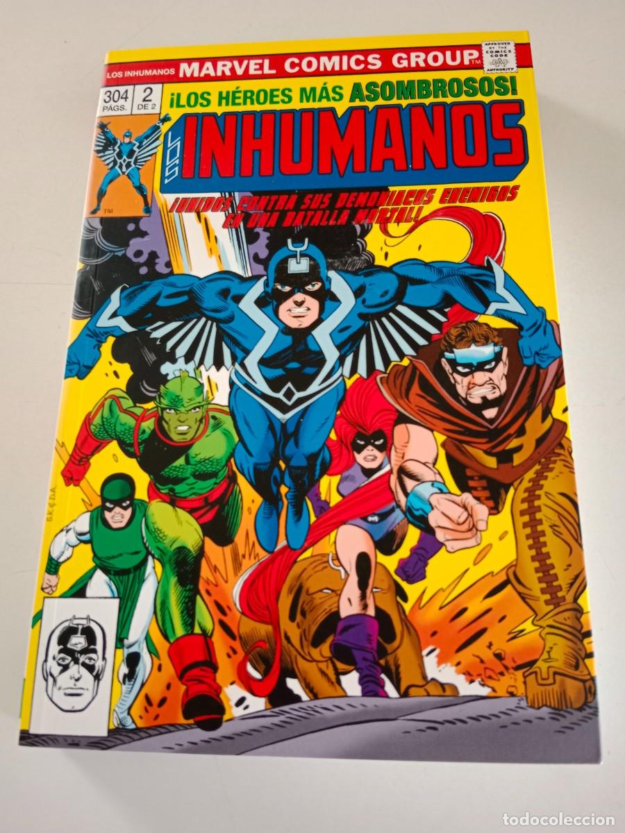 C&oacute;mics: LOS INHUMANOS. MARVEL COMICS GROUP VOL.2 DE 2. PANINI - Foto 1