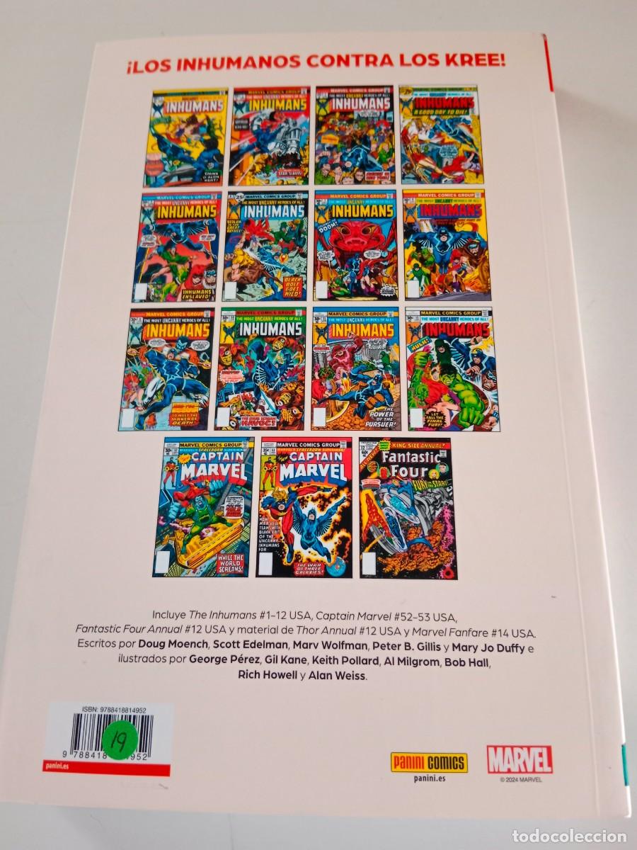 C&oacute;mics: LOS INHUMANOS. MARVEL COMICS GROUP VOL.2 DE 2. PANINI - Foto 2