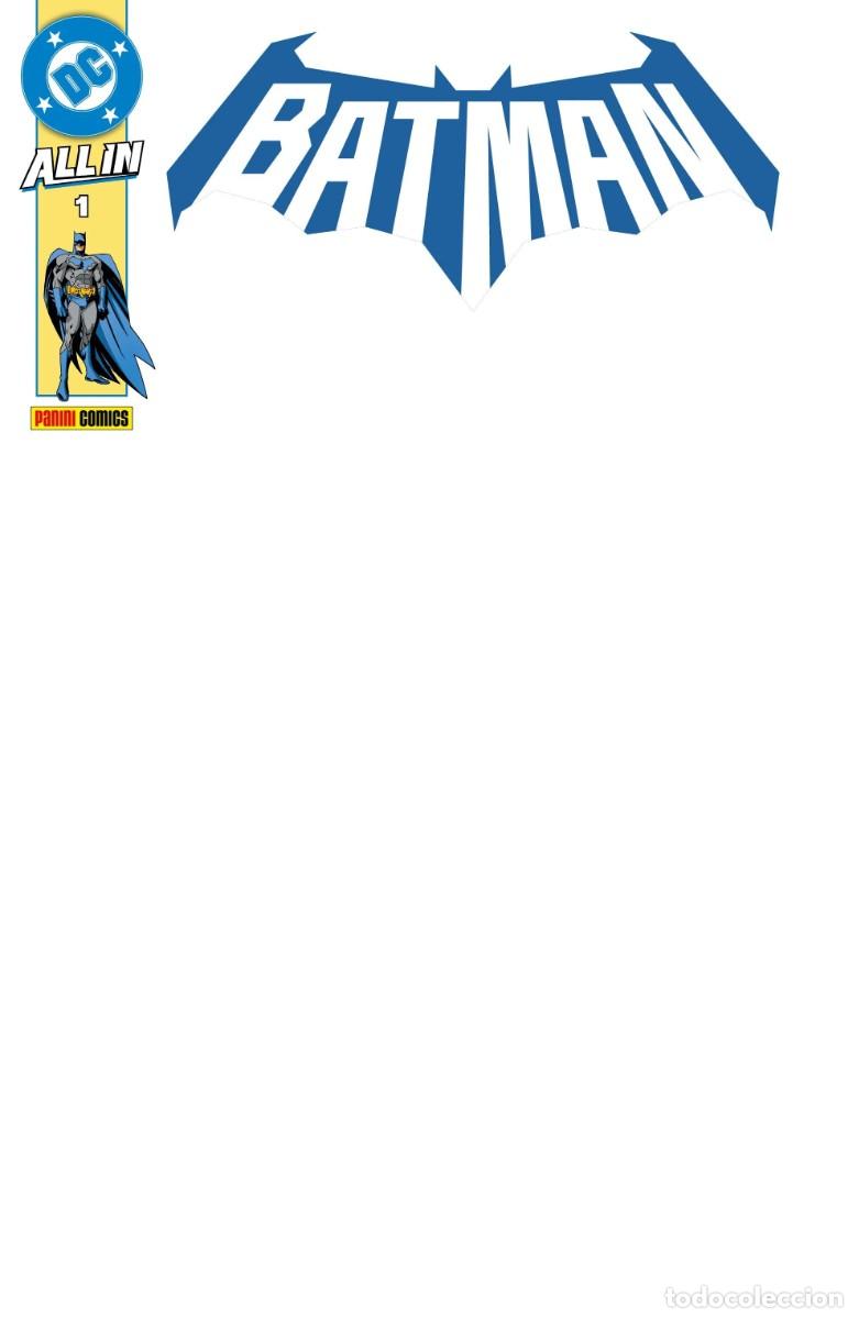 C&oacute;mics: ALL IN BATMAN 1 (PORTADA BLANCA) - Foto 1