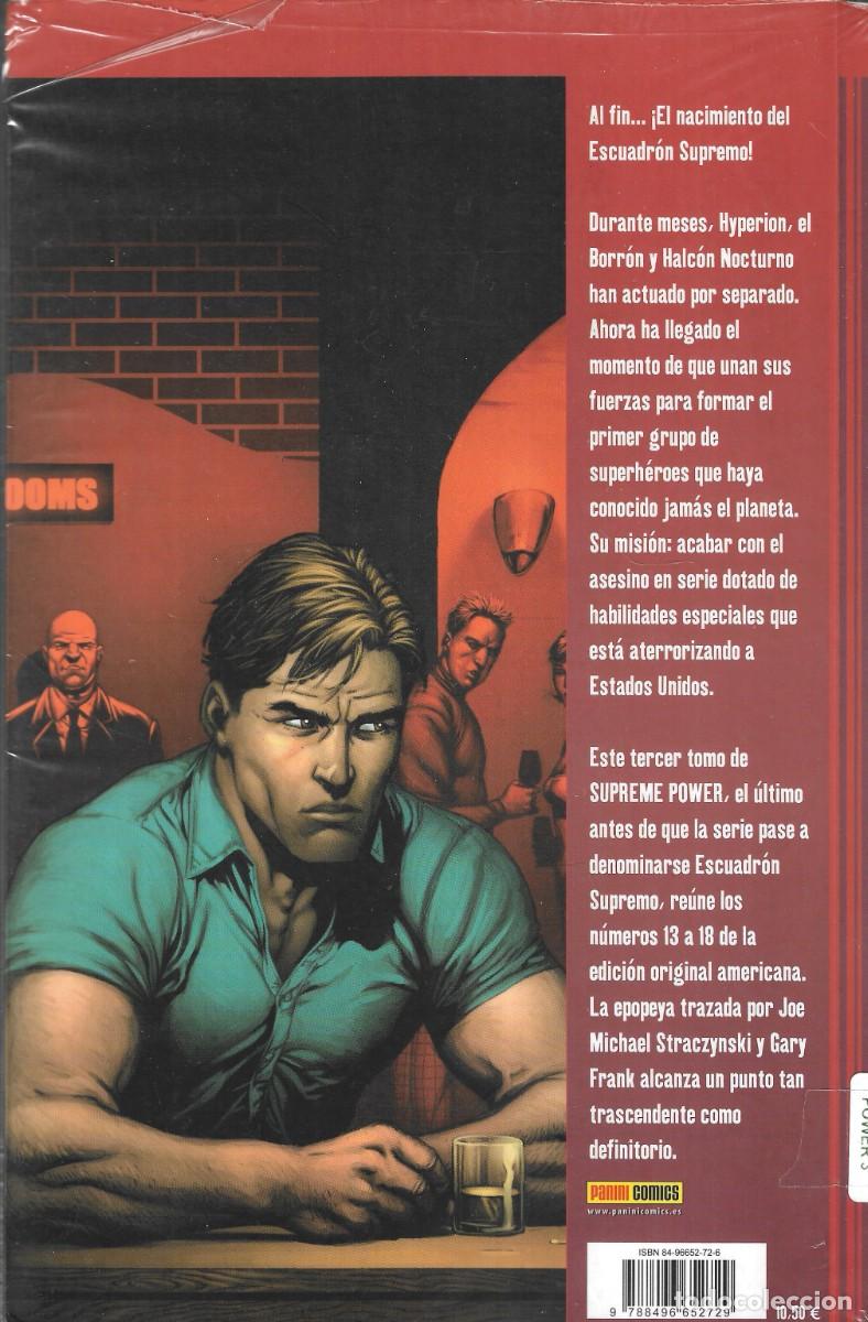 C&oacute;mics: SUPREME POWER - TOMO 3. LA VERDADERA CARA - STRACZYNSKI Y FRANK - MARVEL - PANINI COMICS. - Foto 2