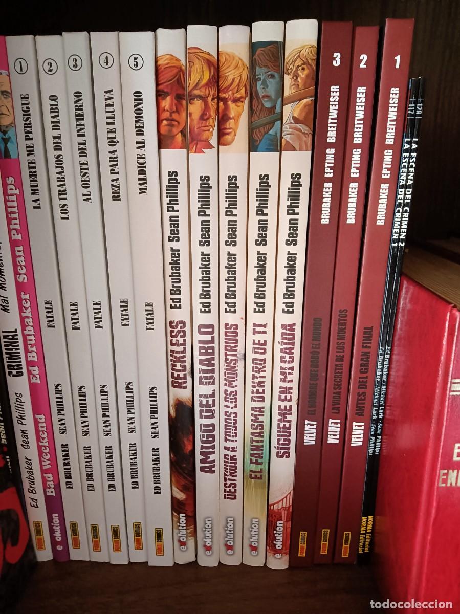 C&oacute;mics: Reckless Ed Brubaker Sean Philips 1 al 5 tomos Tapa Dura Evolution Comics Panini Completa - Foto 3