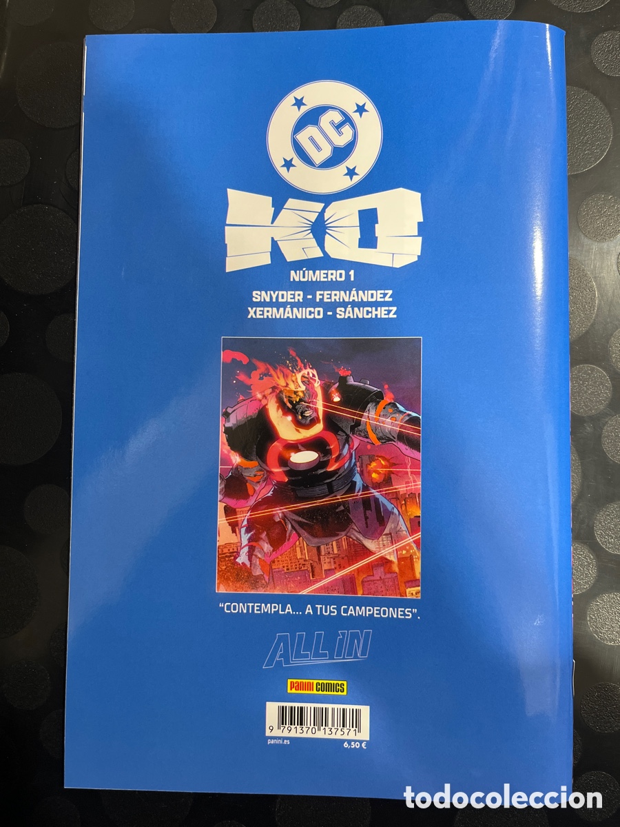 C&oacute;mics: DC KO N.1 S&Uacute;BETE AL RING PORTADA ILUSTRACI&Oacute;N COMPLETA ( 2026/&hellip; ) - Foto 2