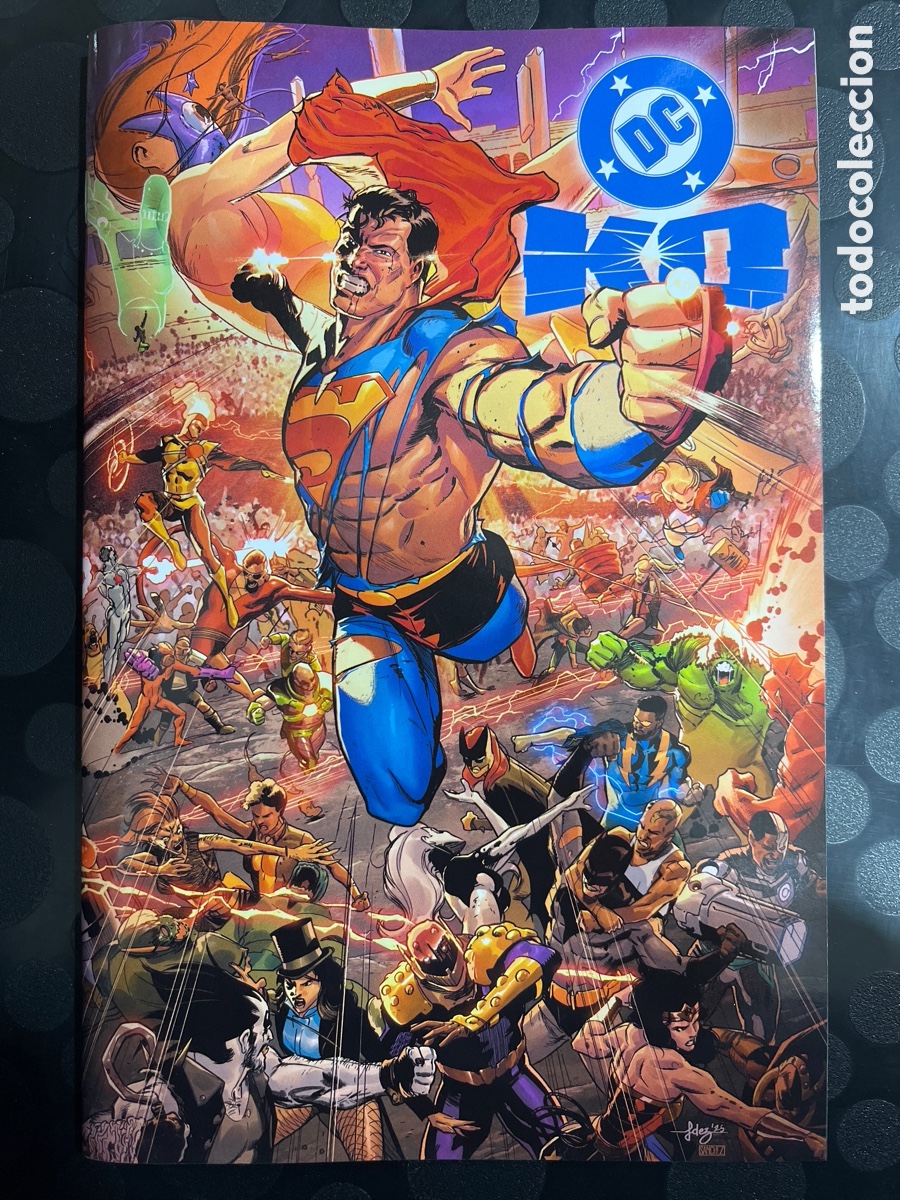 C&oacute;mics: DC KO N.1 S&Uacute;BETE AL RING PORTADA ILUSTRACI&Oacute;N COMPLETA ( 2026/&hellip; ) - Foto 1