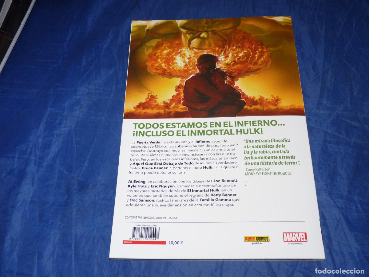 C&oacute;mics: Marvel El inmortal Hulk #3 Hulk en el Infierno OREFSLL - Foto 2