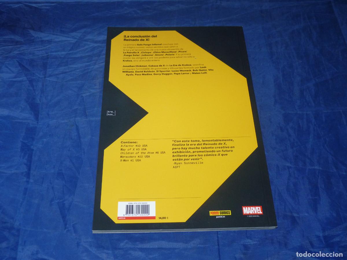 C&oacute;mics: Marvel Reinado de X volumen 14 OREFSLL - Foto 4