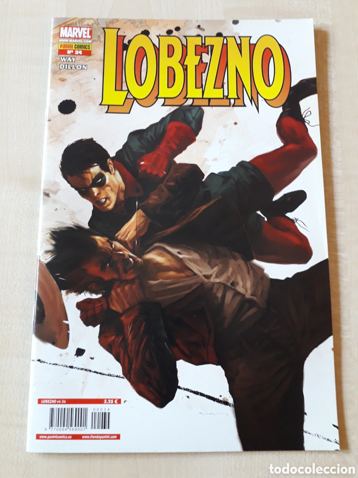 C&oacute;mics: LOBEZNO N&Uacute;MERO 34. EXCELENTE ESTADO - Foto 1