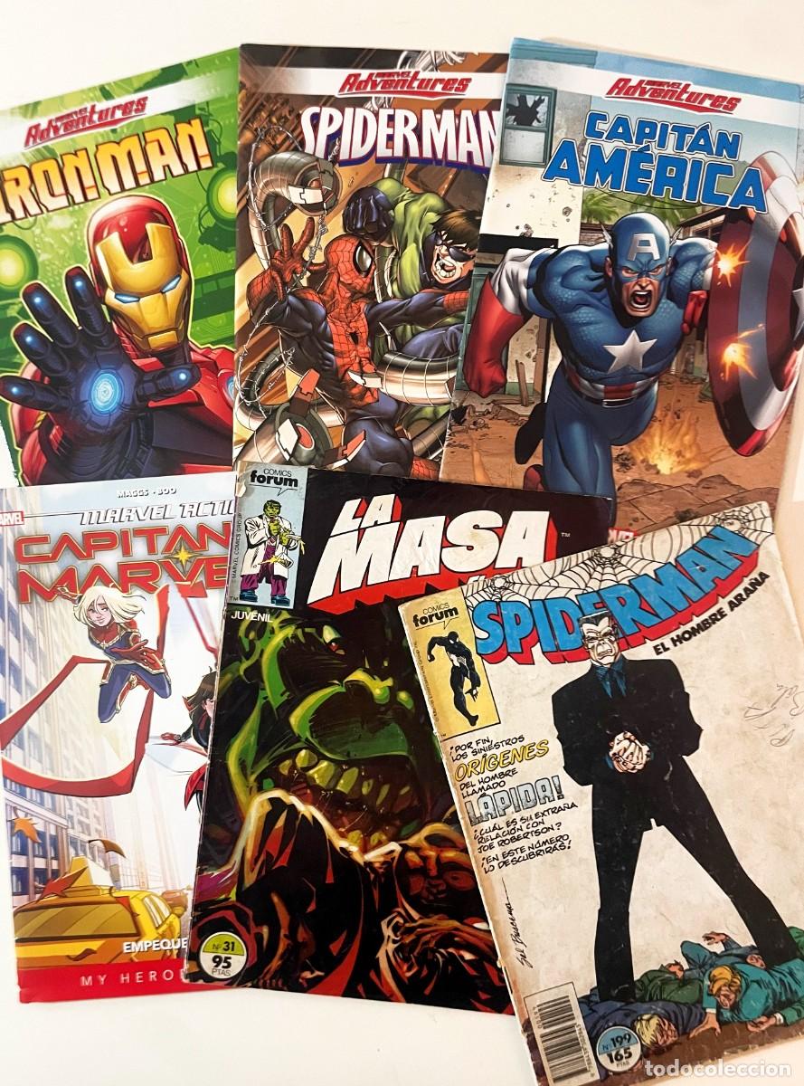 C&oacute;mics: Lote 6 C&oacute;mics Marvel: Forum/Bruguera + Marvel Adventures - Foto 1