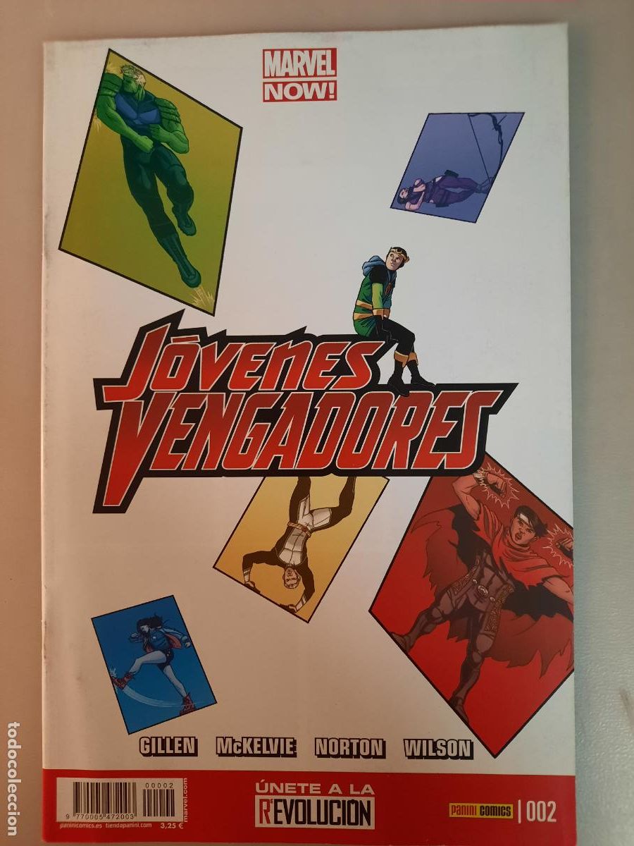 C&oacute;mics: J&Oacute;VENES VENGADORES N&ordm; 2 - ED. PANINI - Foto 1