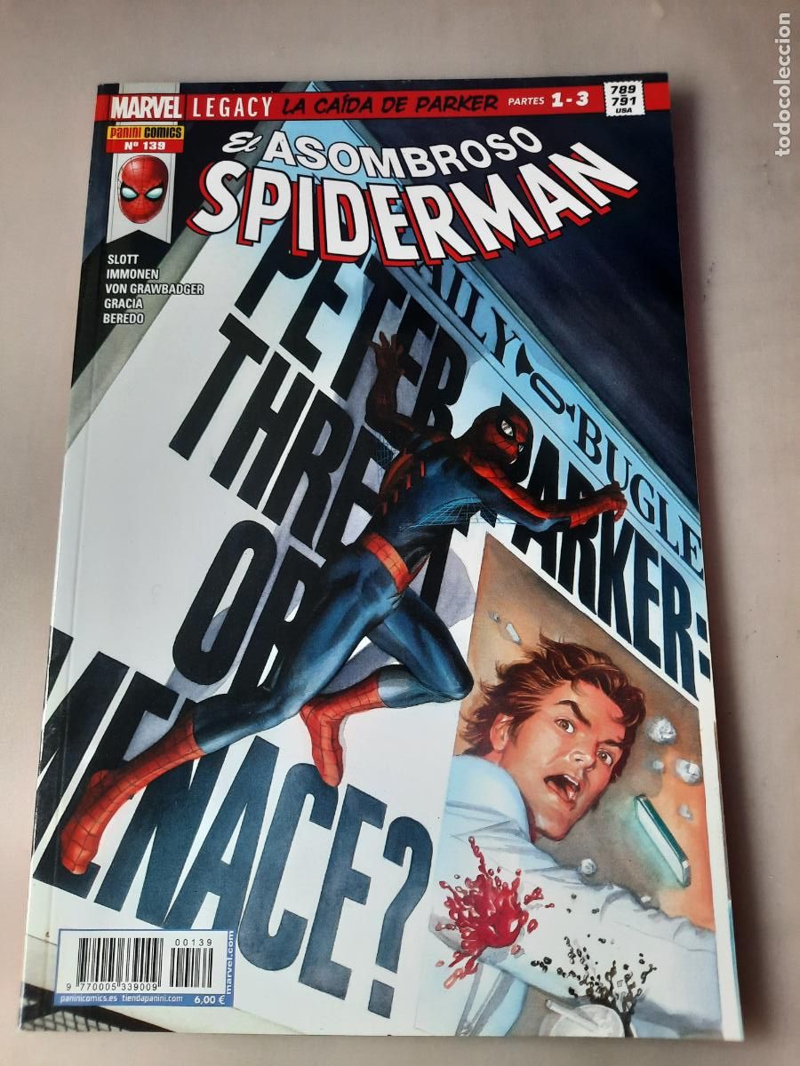 C&oacute;mics: EL ASOMBROSO SPIDERMAN N&ordm; 139 - ED. PANINI - Foto 1