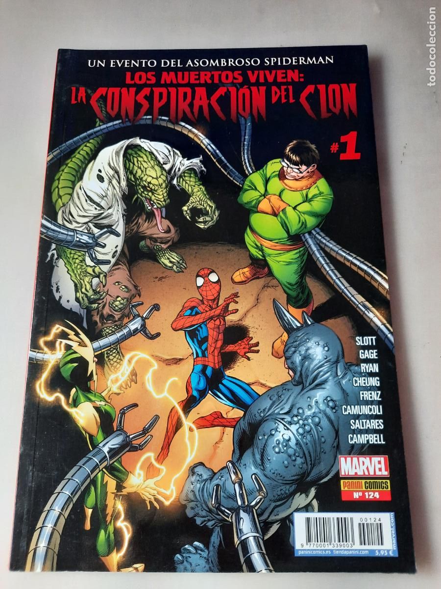 C&oacute;mics: EL ASOMBROSO SPIDERMAN N&ordm; 124 - ED. PANINI - Foto 1