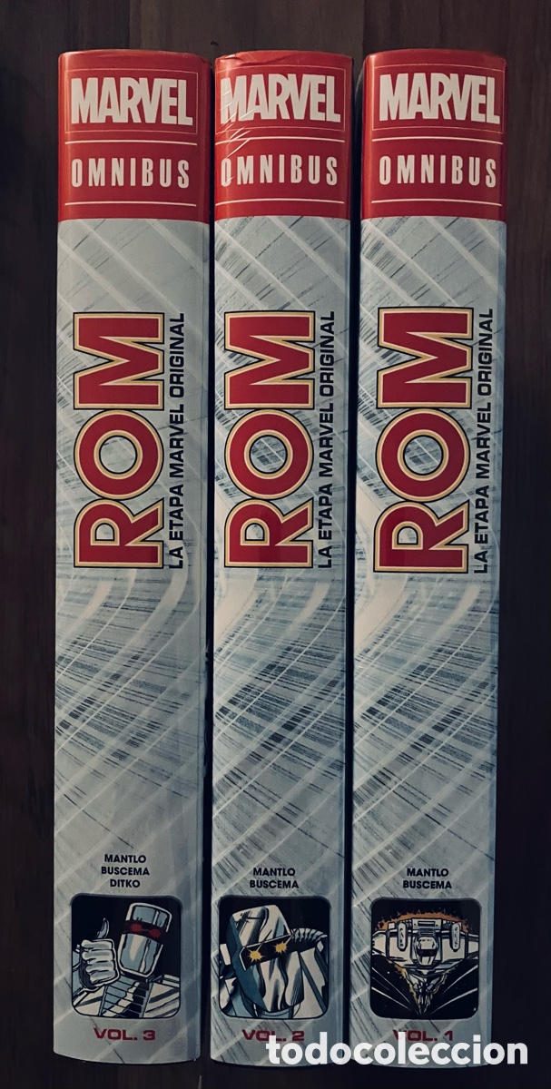 Comics: ROM La etapa Marvel original - Marvel Omnibus tomos 1-2-3- Panini