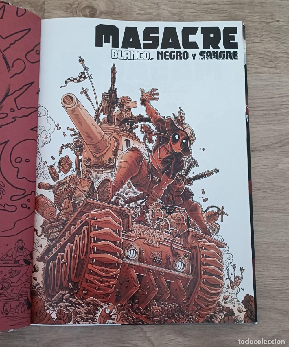C&oacute;mics: DEADPOOL, MASACRE, Blanco Negro y Sangre, Marvel, Panini - Foto 3