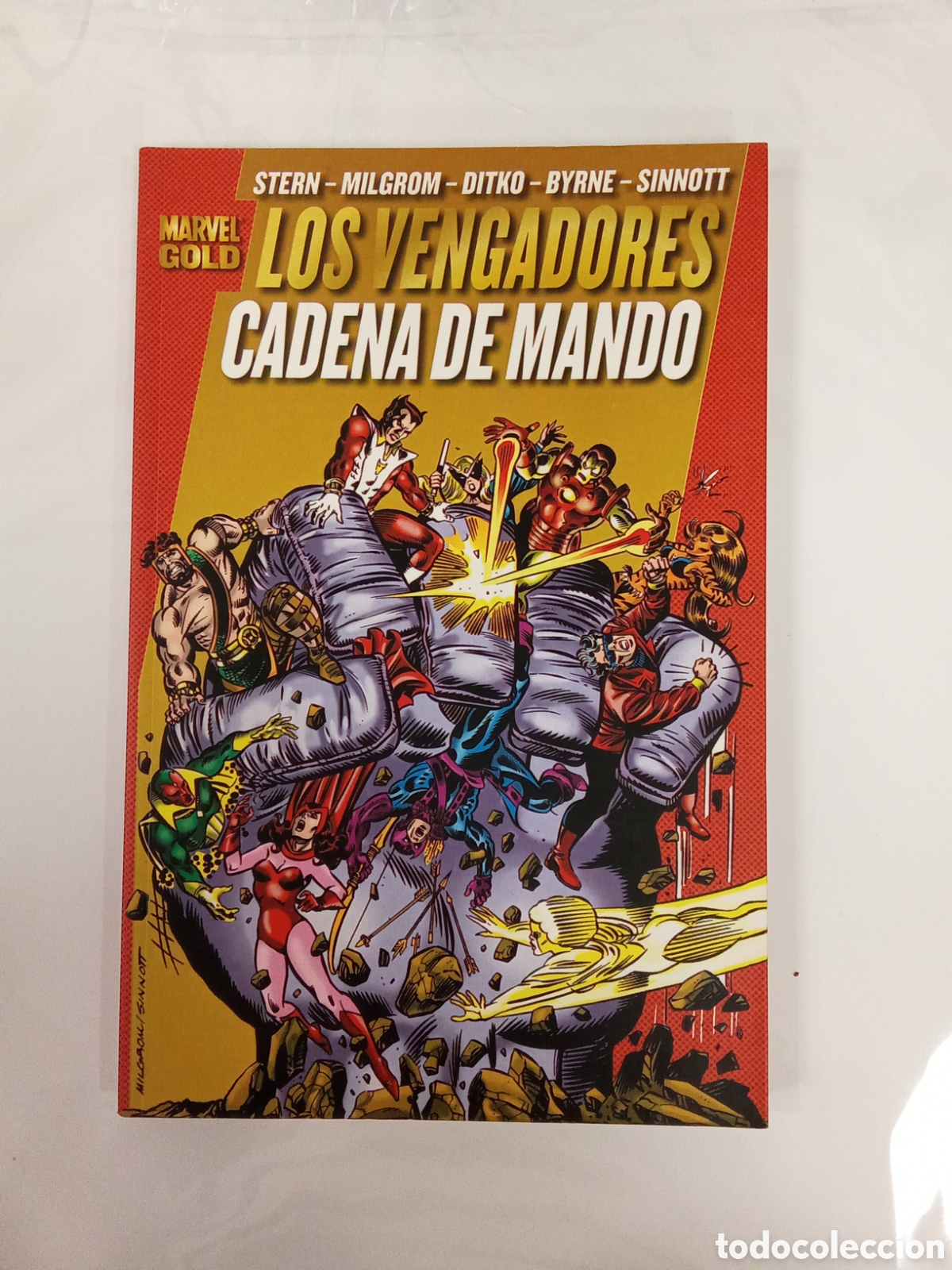 C&oacute;mics: MARVEL GOLD. LOS VENGADORES: CADENA DE MANDO