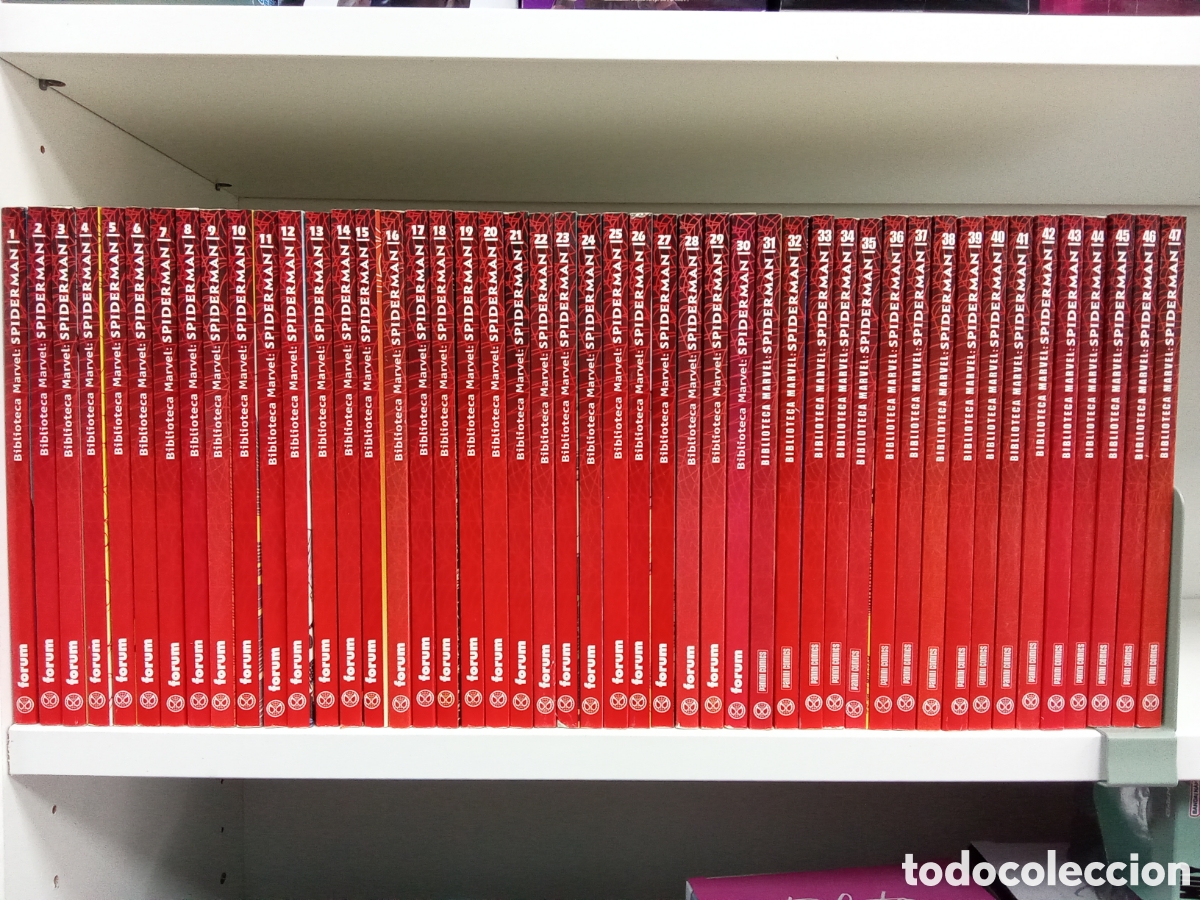 C&oacute;mics: MARVEL COMICS EXCELSIO BIBLIOTECA MARVEL SPIDERMAN SERIE COMPLETA - Foto 1