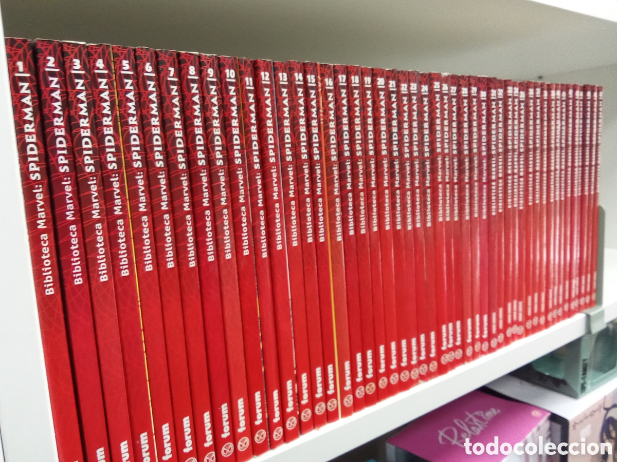 C&oacute;mics: MARVEL COMICS EXCELSIO BIBLIOTECA MARVEL SPIDERMAN SERIE COMPLETA - Foto 2