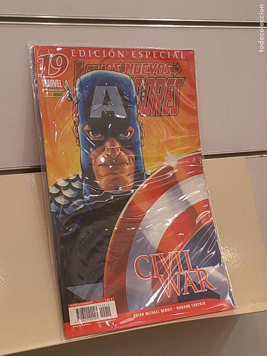 C&oacute;mics: LOS NUEVOS VENGADORES VOL. 2 N&ordm; 19 CIVIL WAR EDICION ESPECIAL MARVEL - PANINI