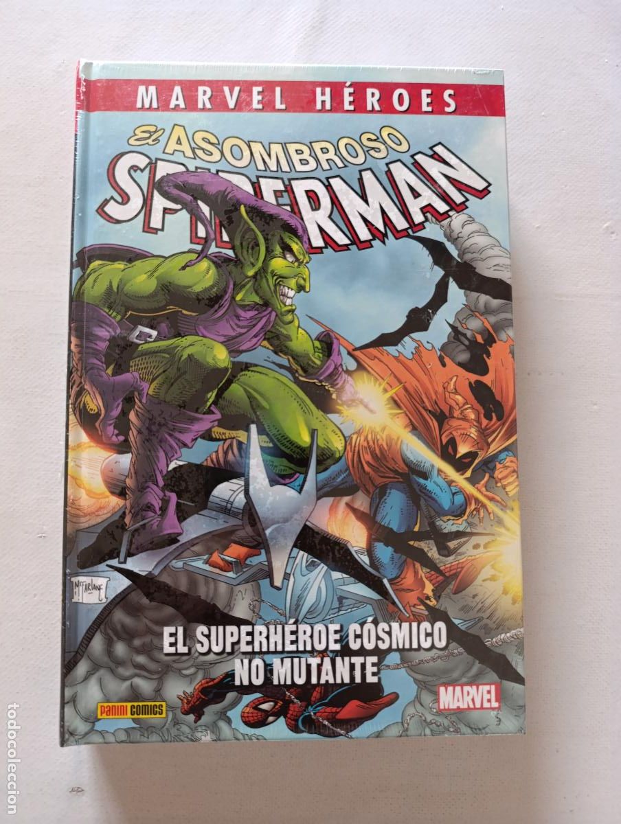 C&oacute;mics: EL ASOMBROSO SPIDERMAN - EL SUPERHEROE COSMICO NO MUTANTE - MARVEL HEROES - PANINI - TAPA DURA (IJ)