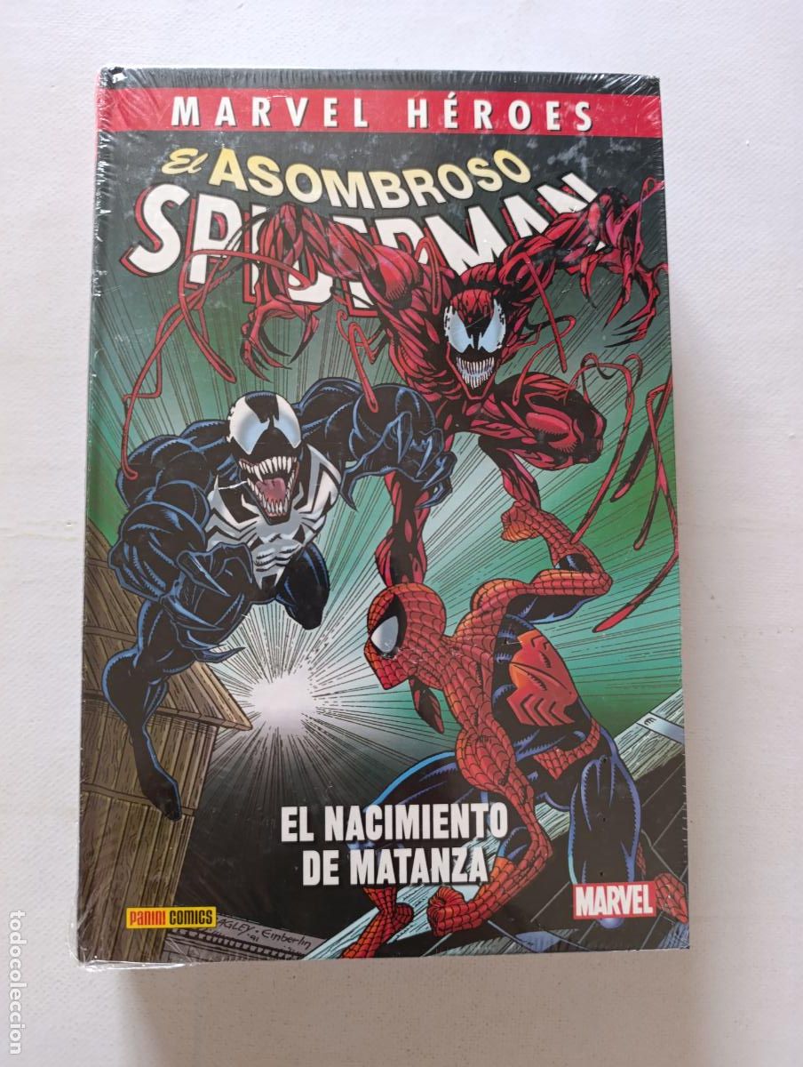 C&oacute;mics: EL ASOMBROSO SPIDERMAN - EL NACIMIENTO DE MATANZA - MARVEL HEROES - PANINI - TAPA DURA - NUEVO (IK1)