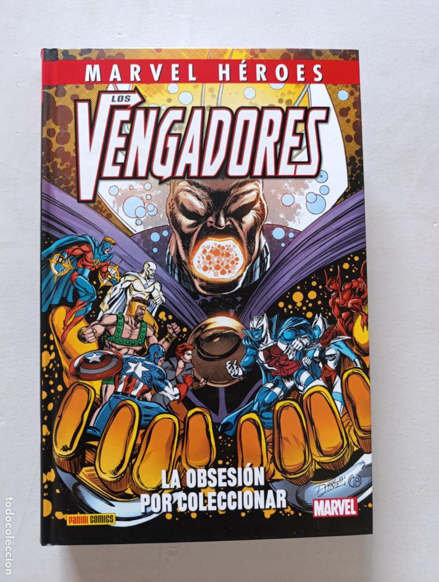 C&oacute;mics: LOS VENGADORES - LA OBSESION POR COLECCIONAR - MARVEL HEROES - PANINI - TAPA DURA (357)