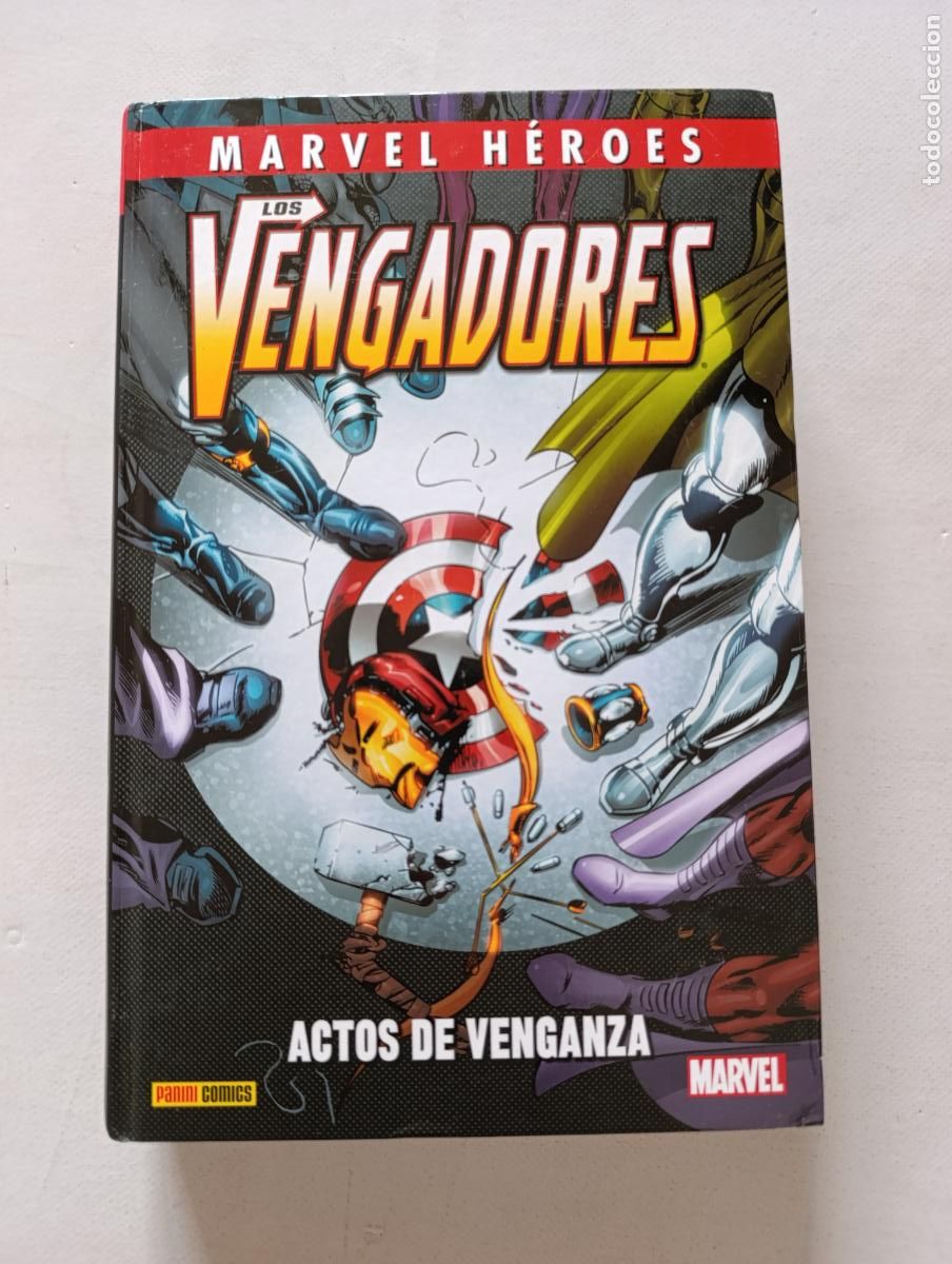 C&oacute;mics: LOS VENGADORES - ACTOS DE VENGANZA - MARVEL HEROES - PANINI - TAPA DURA (357)