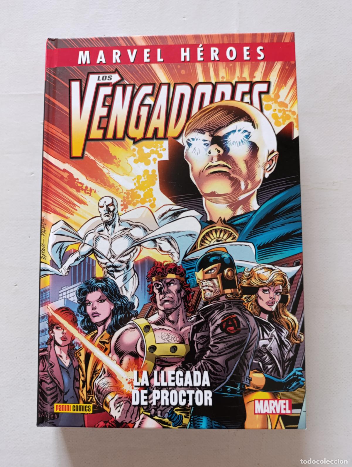 C&oacute;mics: LOS VENGADORES - LA LLEGADA DE PROCTOR - MARVEL HEROES - PANINI - TAPA DURA (357w)