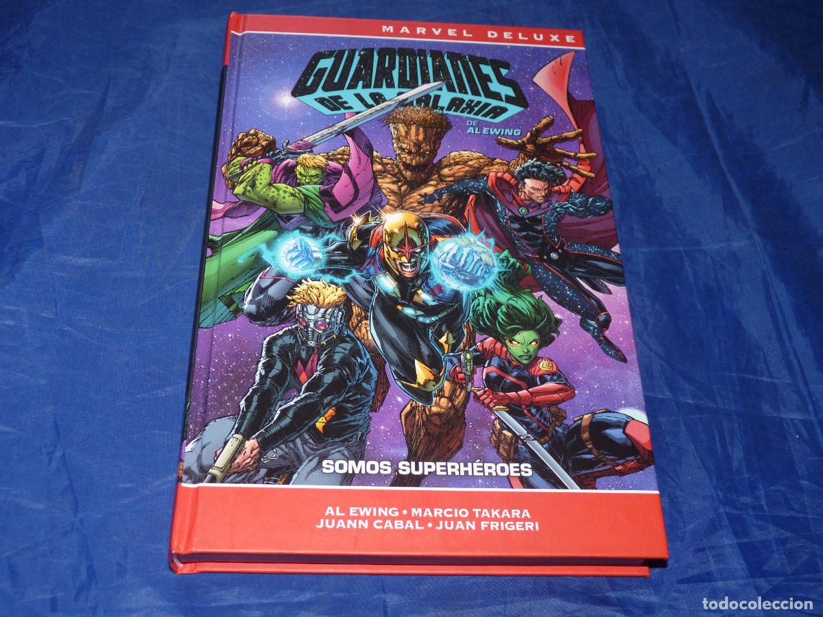C&oacute;mics: MARVEL DELUXE GUARDIANES DE LA GALAXIA DE AL EWING SOMOS SUPERHEROES OREFSLL
