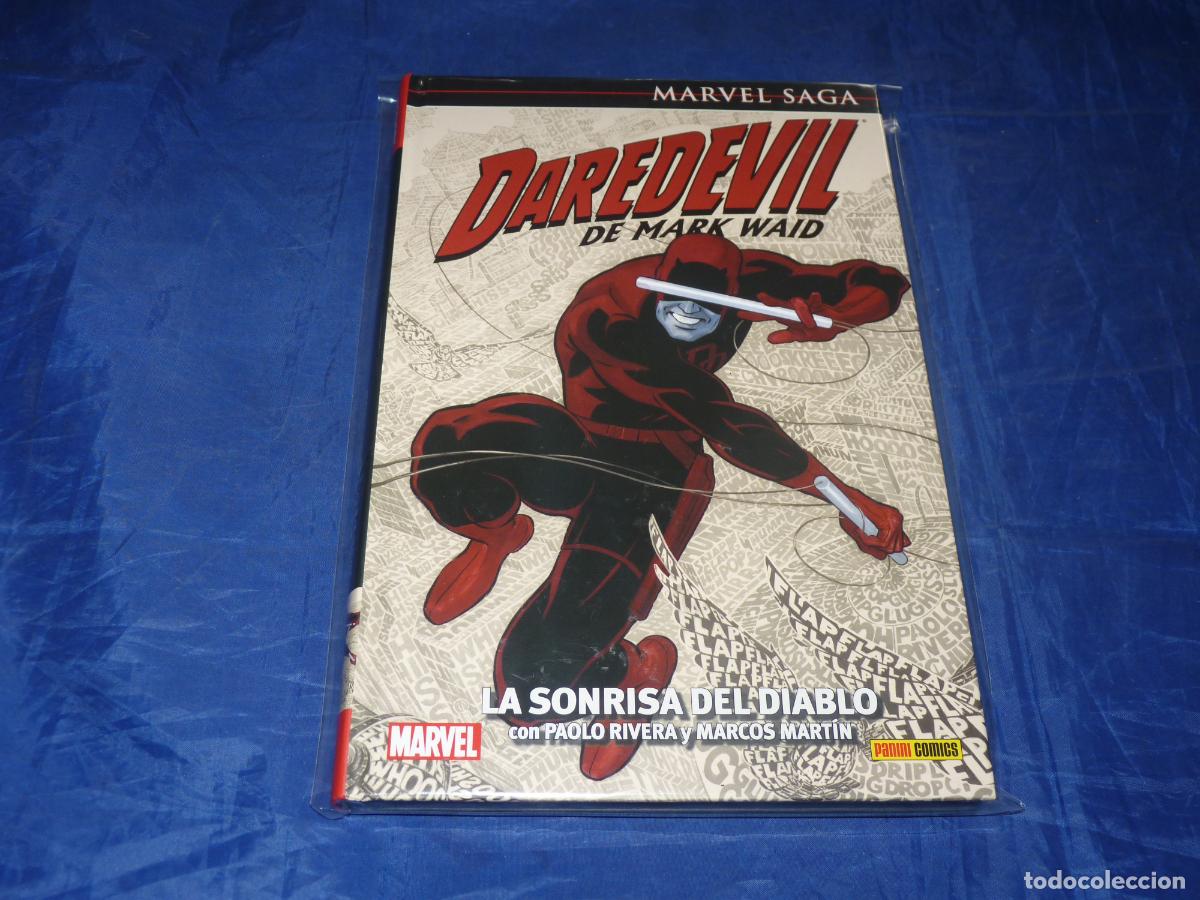 C&oacute;mics: MARVEL SAGA DAREDEVIL DE MARK WAID #1 LA SONRISA DEL DIABLO OREFSLL - Foto 1