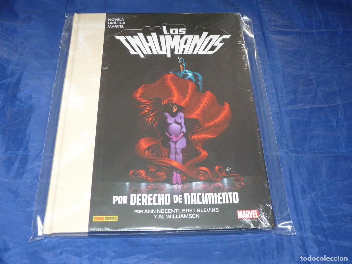 C&oacute;mics: NOVELA GRAFICA MARVEL LOS INHUMANOS POR DERECHO DE NACIMIENTO OREFSLL
