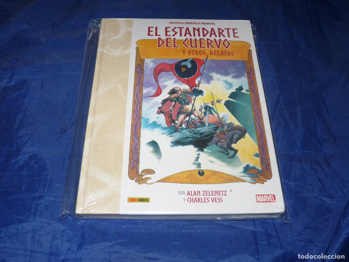 C&oacute;mics: NOVELA GRAFICA MARVEL EL ESTANDARTE DEL CUERVO Y OTROS RELATOS OREFSLL