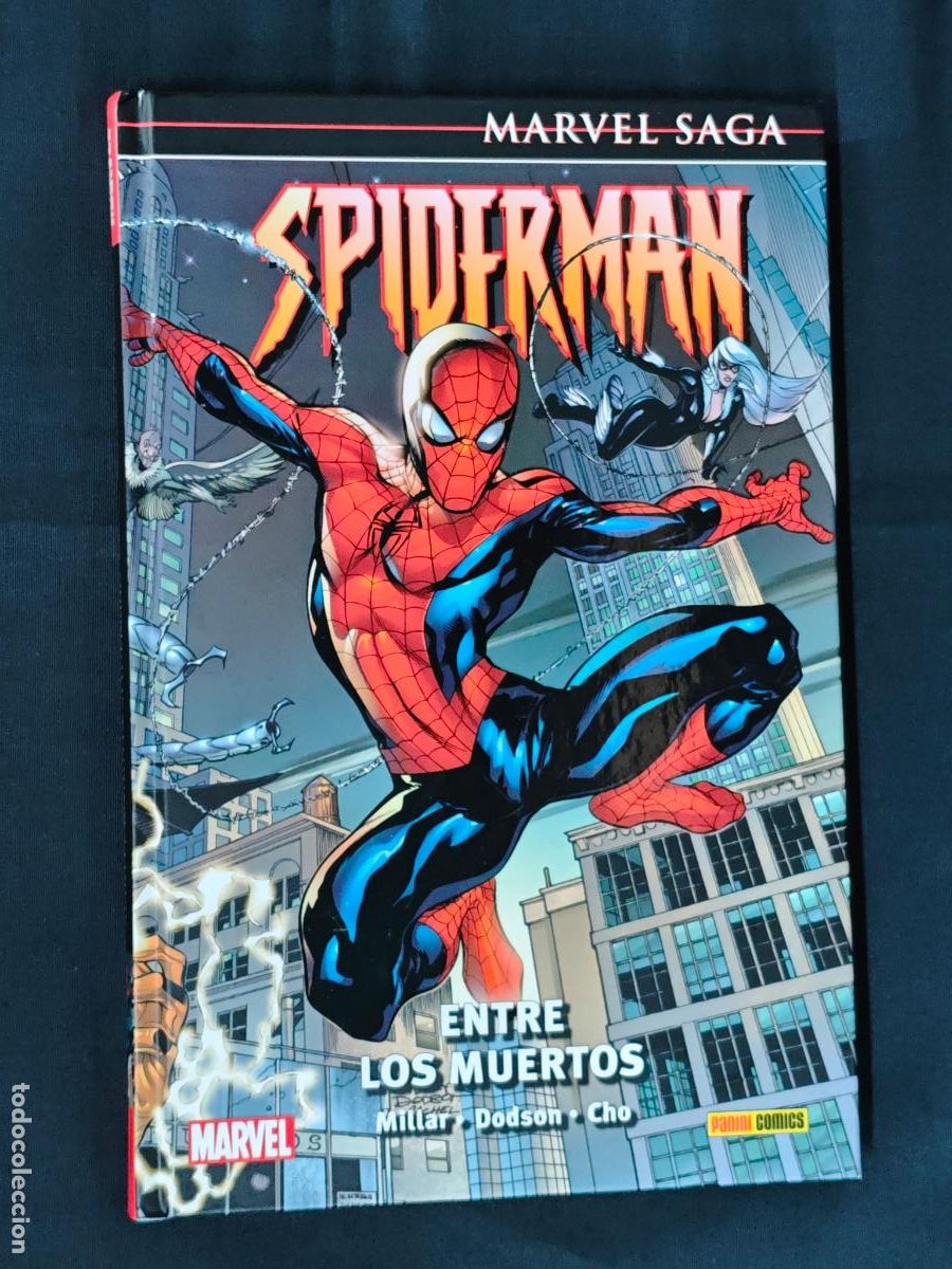 C&oacute;mics: MARVEL SAGA - SPIDERMAN - ENTRE LOS MUERTOS - PANINI -