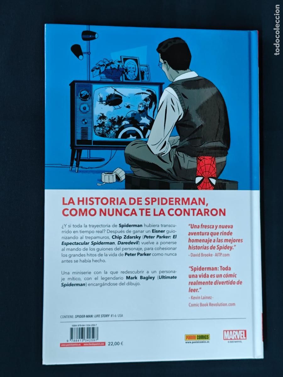 C&oacute;mics: SPIDERMAN - TODA UNA VIDA - PANINI - - Foto 2