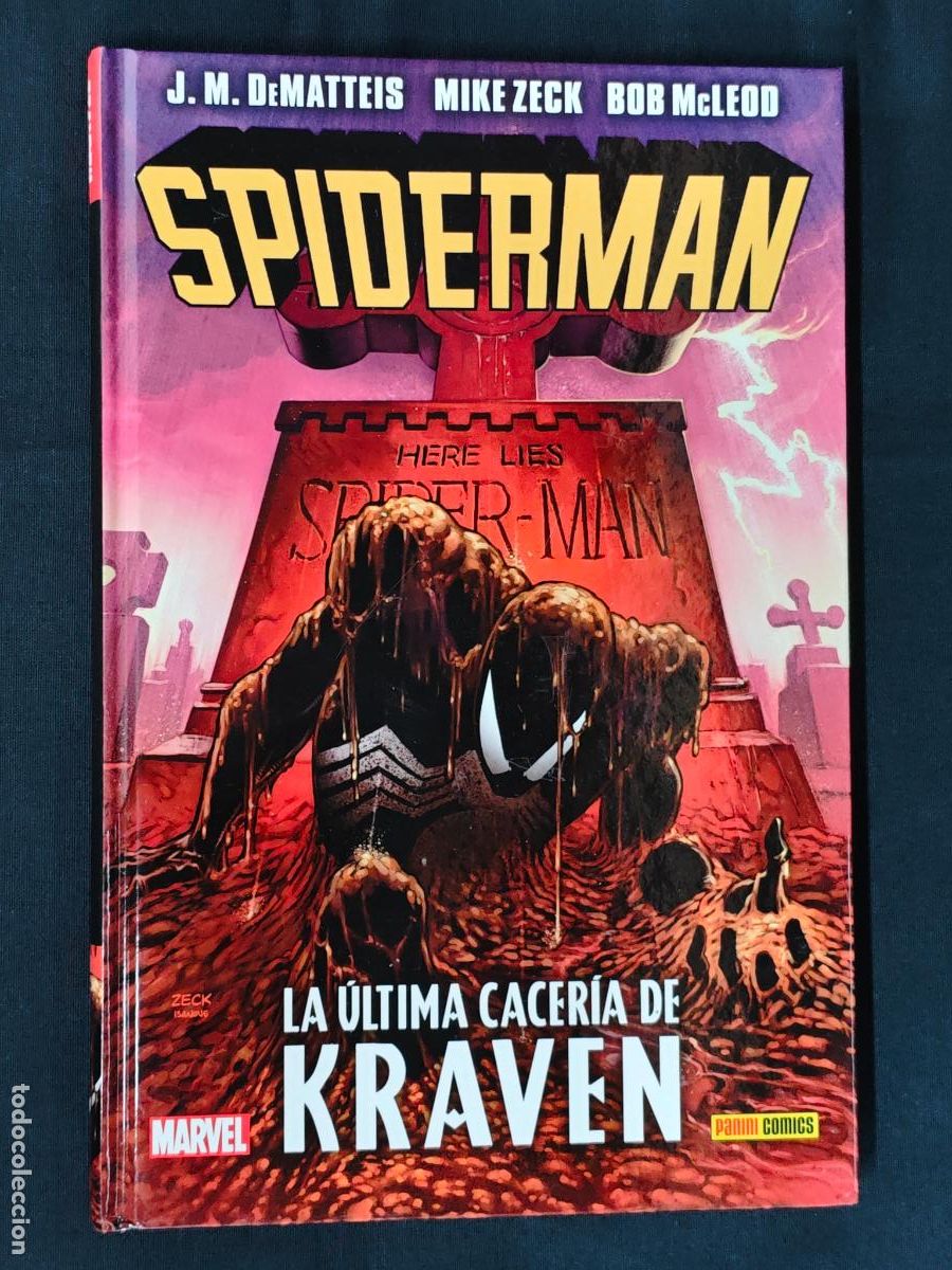 C&oacute;mics: SPIDERMAN - LA ULTIMA CACERIA DE KRAVEN - PANINI -