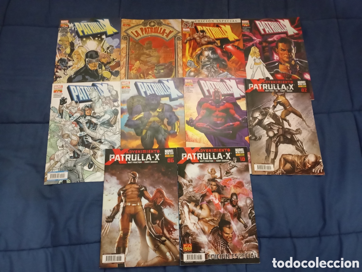 C&oacute;mics: PATRULLA X VOL.3 LOTE DE 10 N&Uacute;MEROS (RESERVADO)