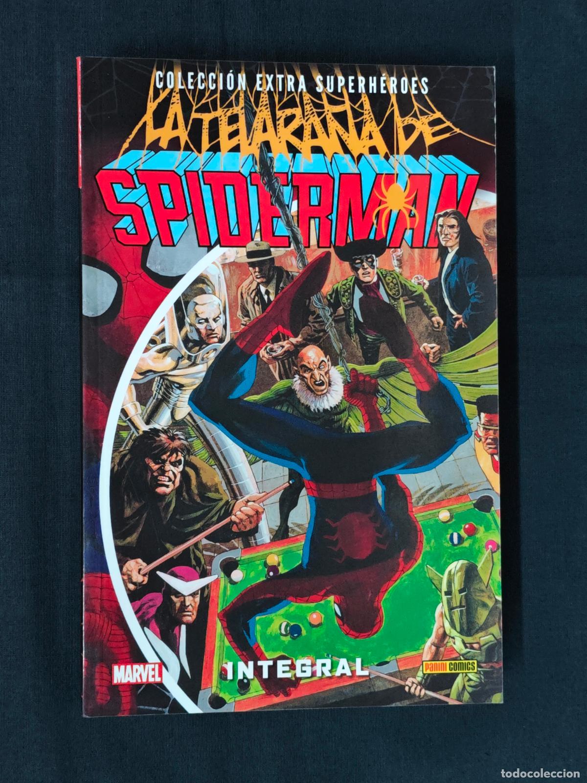 C&oacute;mics: COLECCION EXTRA SUPERHEROES - LA TELARA&Ntilde;A DE SPIDERMAN - INTEGRAL - PANINI - - Foto 1