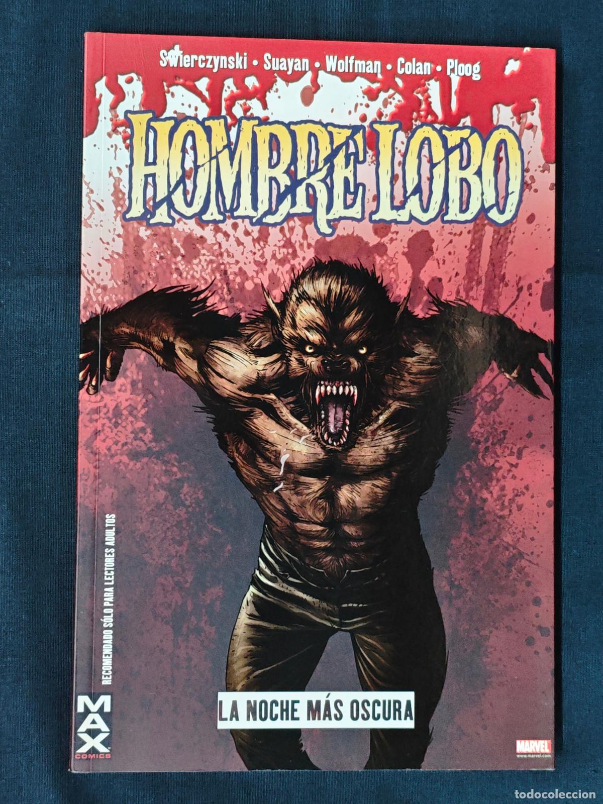 C&oacute;mics: HOMBRE LOBO - LA NOCHE MAS OSCURA - PANINI -