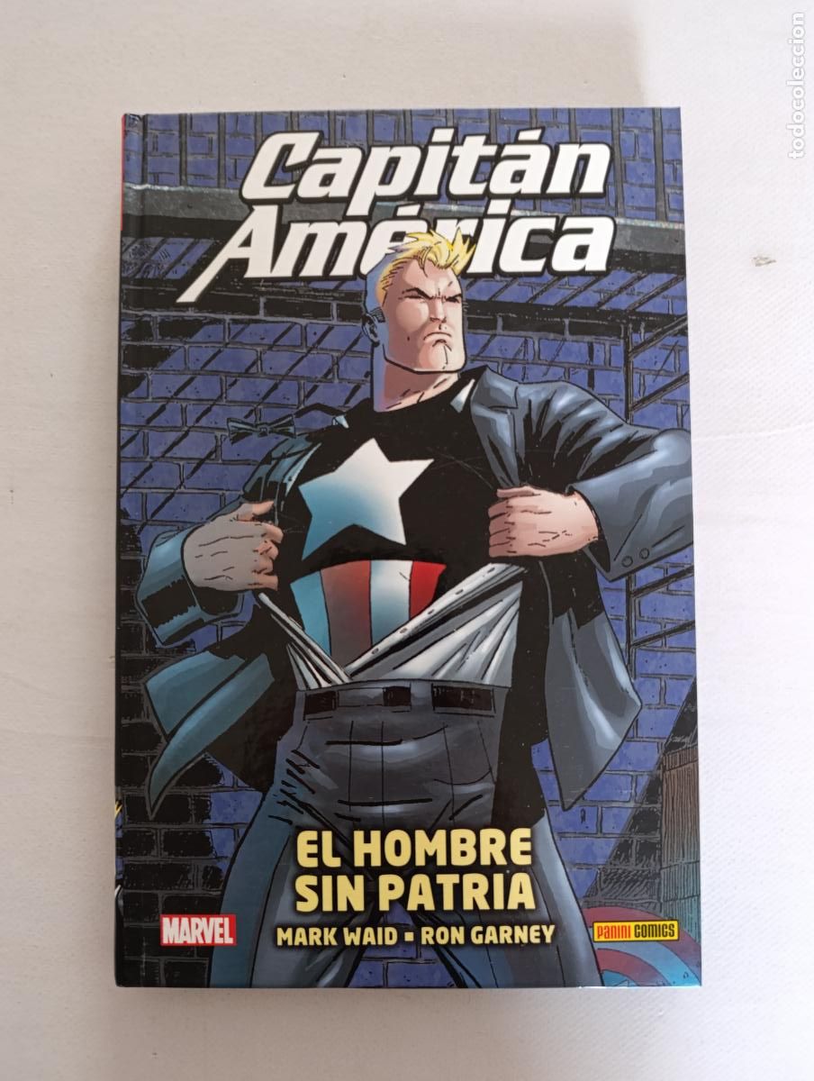 C&oacute;mics: CAPITAN AMERICA - EL HOMBRE SIN PATRIA - MARK WAID, RON GARNEY - MARVEL - PANINI - TAPA DURA (7Gw)