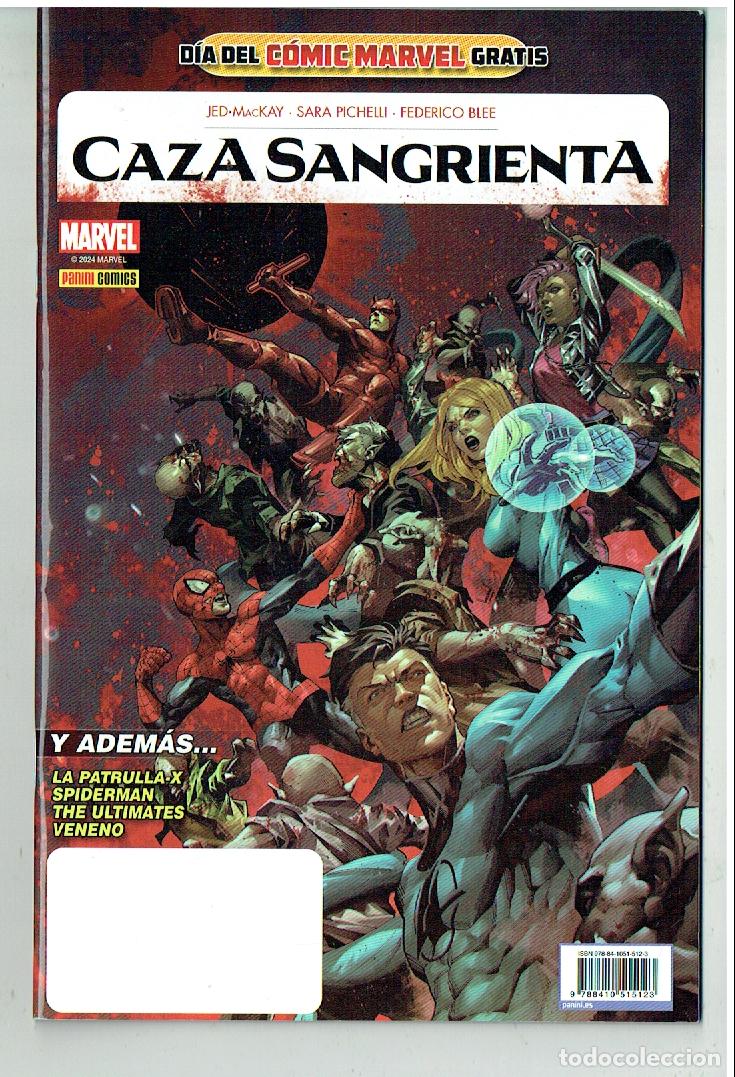 C&oacute;mics: CAZA SANGRIENTA. DIA DEL COMIC MARVEL GRATIS. 2024.(B56.1)