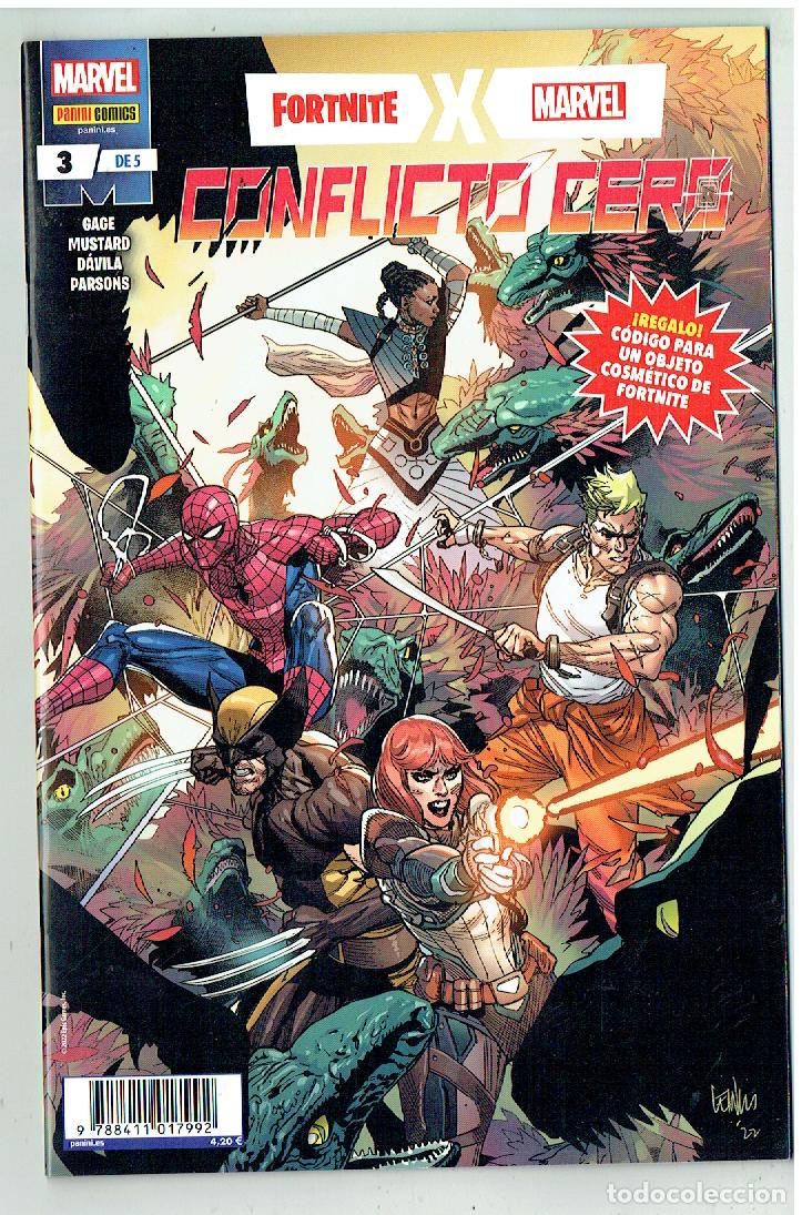 C&oacute;mics: CONFLICTO CERO. N&ordm; 3. FORNITE X MARCEL. (B56.1)