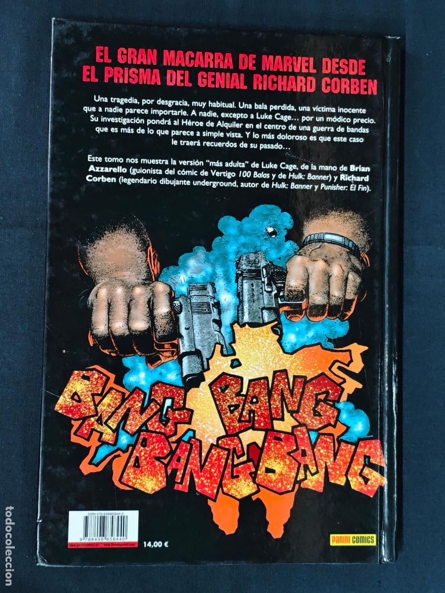 C&oacute;mics: CAGE - BRIAN AZZARELLO - RICHARD CORBEN - PANINI - - Foto 2