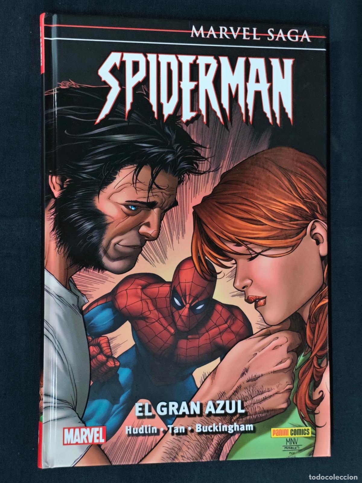C&oacute;mics: MARVEL SAGA - SPIDERMAN - EL GRAN AZUL - PANINI -