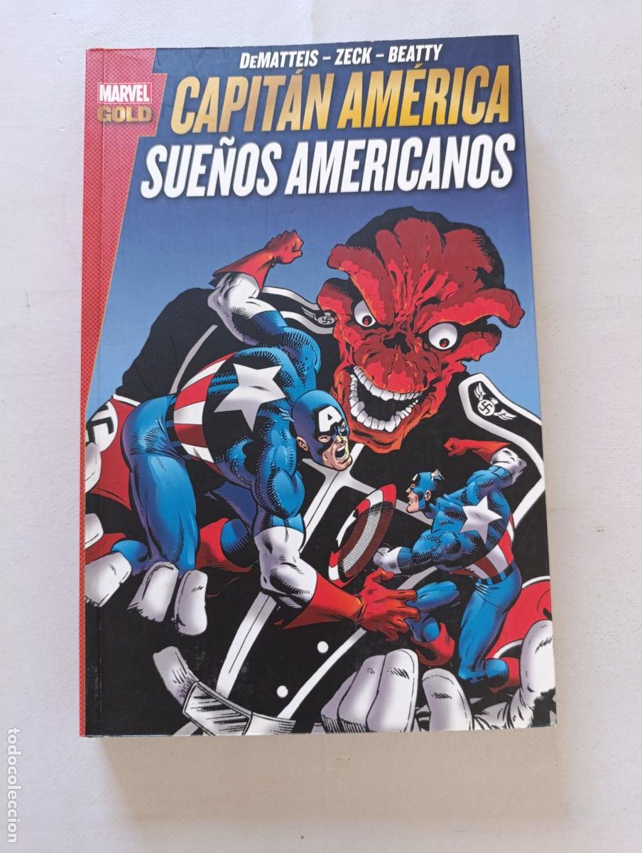 C&oacute;mics: CAPITAN AMERICA - SUE&Ntilde;OS AMERICANOS - DEMATTEIS, ZECK, BEATTY - MARVEL GOLD - PANINI (357)